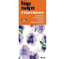 ΑΠΩΘΗΤΙΚΟ   ΕΝΤΟΜΩΝ 'Top Safe Pyrethrins', 50ml    Κωδικός Προϊόντος:07.41.030